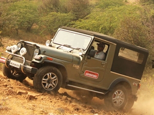 Mahindra Thar Drive