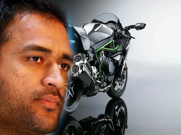 ಕವಾಸಕಿ ನಿಂಜಾ ಎಚ್2 ಗೆ ಮನಸೋತ ಧೋನಿ