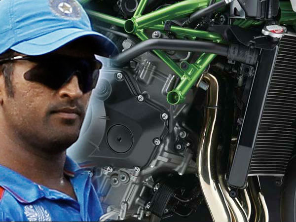 ಕವಾಸಕಿ ನಿಂಜಾ ಎಚ್2 ಗೆ ಮನಸೋತ ಧೋನಿ