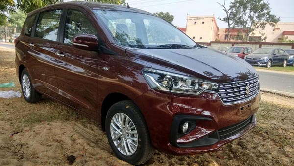 ಬಿಡುಗಡೆಗಾಗಿ ಡೀಲರ್ಸ್ ಯಾರ್ಡ್ ತಲುಪಿದ ಹೊಚ್ಚ ಹೊಸ ಎರ್ಟಿಗಾ ಕಾರು