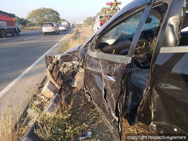 ನಿಯಂತ್ರಣ ತಪ್ಪಿ ಭೀಕರ ಅಪಘಾತ- ನೆಕ್ಸಾನ್ ಕಾರಿನಲ್ಲಿದ್ದವರು ಸೇಫ್ ಆಗಿದ್ದು ಹೇಗೆ?