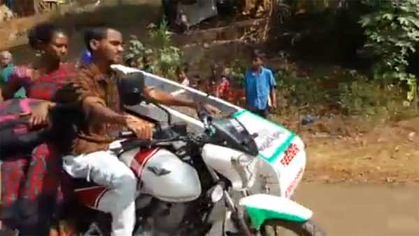 ಗ್ರಾಮೀಣ ಭಾಗದ ಜನರ ಜೀವರಕ್ಷಣೆ ಮಾಡುತ್ತಿದೆ ಬೈಕ್ ಆಂಬ್ಯುಲೆನ್ಸ್..!