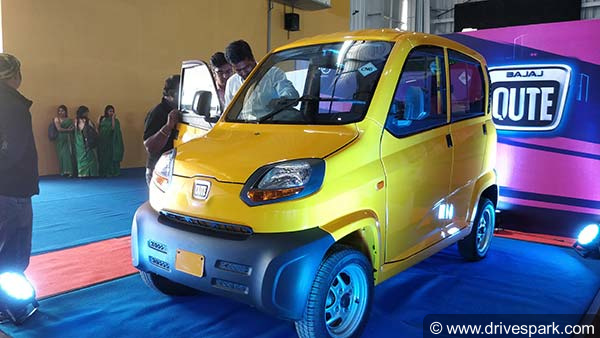 ಆಟೋ ರಿಕ್ಷಾಗಳನ್ನು ಹಿಂದಿಕ್ಕಲು ಬಿಡುಗಡೆಗೊಂಡ ಬಜಾಜ್ ಕ್ಯೂಟ್