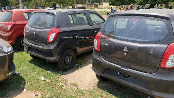 ಡೀಲರ್ ಯಾರ್ಡ್ ತಲುಪುತ್ತಿರುವ ಅಪ್ಗ್ರೇಡೆಡ್ ಮಾರುತಿ ಸುಜುಕಿ ಆಲ್ಟೋ 800