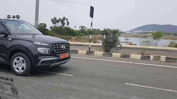 ಸ್ಪಾಟ್ ಟೆಸ್ಟಿಂಗ್ನಲ್ಲಿ ಗಮನಸೆಳೆದ ಹ್ಯುಂಡೈ ವೆನ್ಯೂ