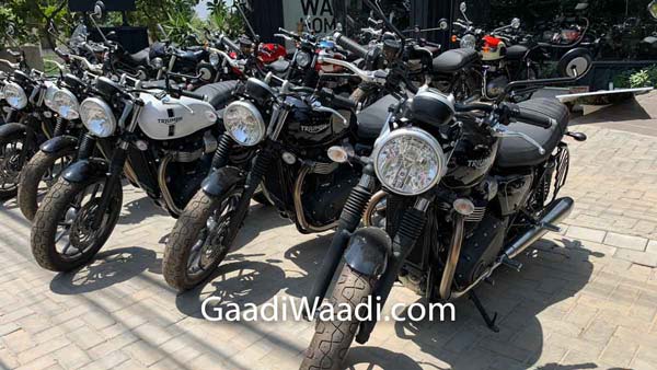 ಮಾರಾಟವಾಗದ ಟ್ರಯಂಫ್ ಬೈಕುಗಳ ಮೇಲೆ ಭಾರೀ ರಿಯಾಯಿತಿ