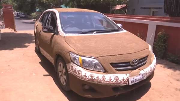 ಟೊಯೊಟಾ ಕಾರಿಗೆ ಸೆಗಣಿಯಿಂದ ಕೊಟಿಂಗ್- ಅಸಲಿ ಕಾರಣ ಬಿಚ್ಚಿಟ್ಟ ಕರೊಲ್ಲಾ ಓನರ್..!
