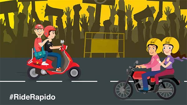 ನಿಷೇಧವಿದ್ದರೂ ಬೈಕ್ ಟ್ಯಾಕ್ಸಿ ಸೇವೆ ಮುಂದುವರೆಸಿದ ರ್ಯಾಪಿಡೊ