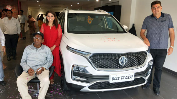 ಎಂಜಿ ಹೆಕ್ಟರ್ ಎಸ್ಯುವಿ ಕಾರಿನ ವಿತರಣೆ ಶುರು - ಹನ್ನೆರಡು ಸಾವಿರಕ್ಕು ಹೆಚ್ಚಿನ ಸಂಖ್ಯೆಯಲ್ಲಿ ಬುಕ್ಕಿಂಗ್