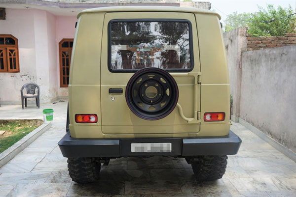 ಮರ್ಸಿಡಿಸ್ ಜಿ ವ್ಯಾಗನ್ನಂತೆ ಮಾಡಿಫೈಗೊಂಡ ಟಾಟಾ ಸುಮೋ