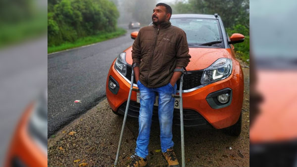 ಅಂಗವೈಕಲ್ಯಕ್ಕೆ ಸಡ್ಡು ಹೊಡೆದು ಟಾಟಾ ನೆಕ್ಸಾನ್ ಚಲಾನೆ..!
