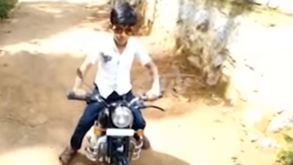 ಮಗನಿಗಾಗಿ ಮಿನಿ ಎಲೆಕ್ಟ್ರಿಕ್ ಬುಲೆಟ್ ಬೈಕ್ ತಯಾರಿಸಿದ ಅಪ್ಪ..!