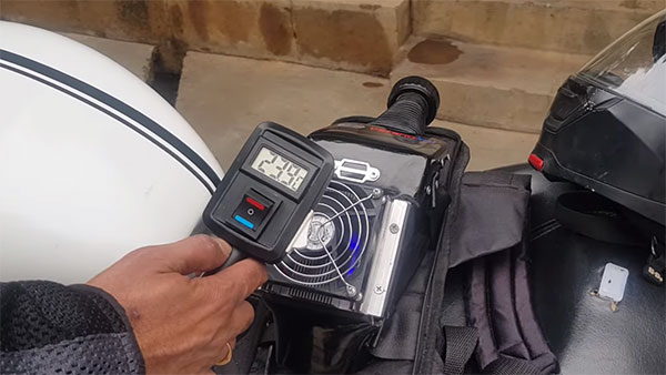 ಬೈಕ್ ಸವಾರಿ ವೇಳೆ ತಲೆಯನ್ನು ತಂಪಾಗಿಡಲಿದೆ ಈ ಎಸಿ ಹೆಲ್ಮೆಟ್