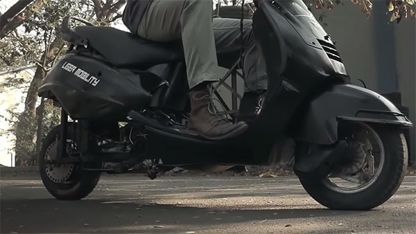 ತಳ್ಳಿದರೂ ಬೀಳದ ಸ್ಕೂಟರ್ಯಿದು..!
