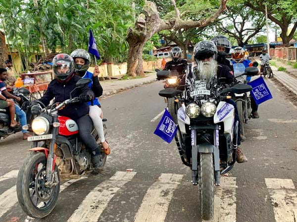 ಅಡ್ವೆಂಚರ್ ಬೈಕಿನಲ್ಲಿ ಹೊಸ ರ್ಯಾಲಿ ಶುರು ಮಾಡಿದ್ರು ಸದ್ಗುರು