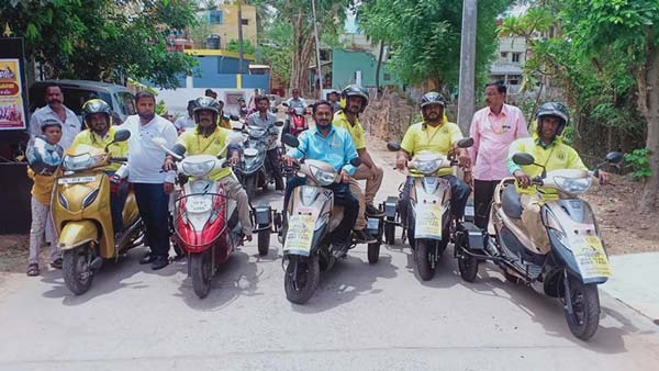 ಬೈಕ್ ಟ್ಯಾಕ್ಸಿ ಶುರು ಮಾಡಿದ ವಿಶೇಷ ಚೇತನರು