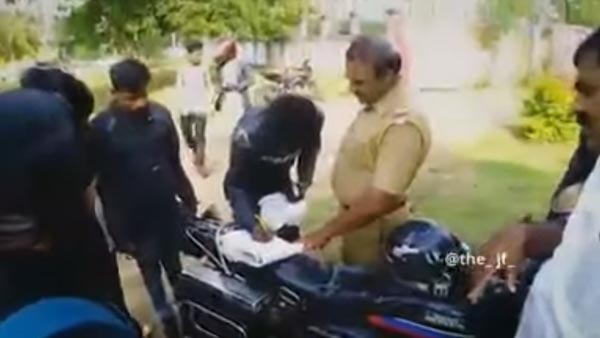 ಎಲ್ಲಾ ದಾಖಲೆಗಳಿದ್ದರೂ ಲಂಚಕ್ಕೆ ಬೇಡಿಕೆಯಿಟ್ಟ ಪೊಲೀಸಪ್ಪ..!