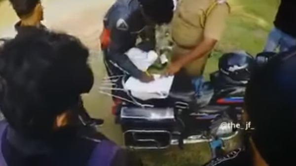 ಎಲ್ಲಾ ದಾಖಲೆಗಳಿದ್ದರೂ ಲಂಚಕ್ಕೆ ಬೇಡಿಕೆಯಿಟ್ಟ ಪೊಲೀಸಪ್ಪ..!