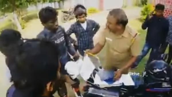 ಎಲ್ಲಾ ದಾಖಲೆಗಳಿದ್ದರೂ ಲಂಚಕ್ಕೆ ಬೇಡಿಕೆಯಿಟ್ಟ ಪೊಲೀಸಪ್ಪ..!