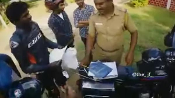 ಎಲ್ಲಾ ದಾಖಲೆಗಳಿದ್ದರೂ ಲಂಚಕ್ಕೆ ಬೇಡಿಕೆಯಿಟ್ಟ ಪೊಲೀಸಪ್ಪ..!