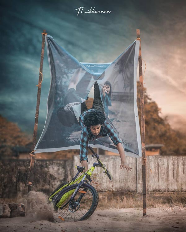ಸಂಚಾರಿ ಜಾಗೃತಿಗೆ ಮುಂದಾದ ಯುವಕ ಮಾಡಿದ್ದೇನು ಗೊತ್ತಾ?