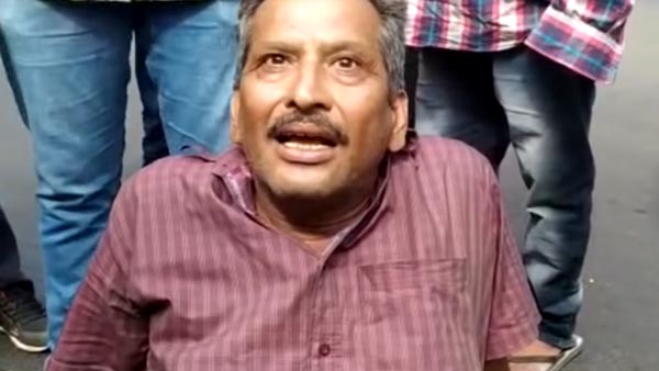ದಂಡ ವಿರೋಧಿಸಿ ನಡು ರಸ್ತೆಯಲ್ಲೇ ಮಲಗಿದ ಭೂಪ..!