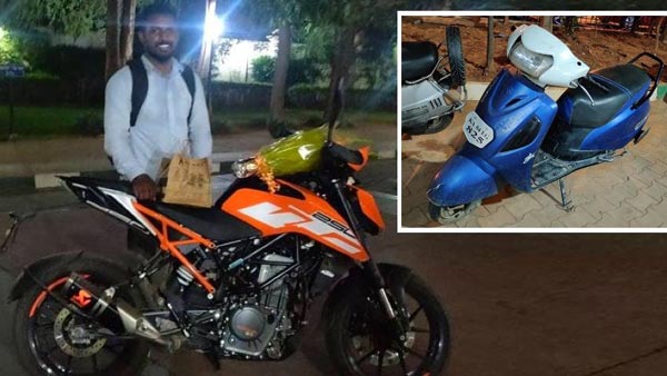 ಮೊಬೈಲ್ಗಳ್ಳರನ್ನು ಬೆನ್ನಟ್ಟಿ ಹಿಡಿದ ಕೆಟಿಎಂ ಬೈಕ್ ಸವಾರ