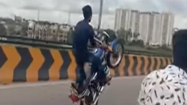 ಬೆಂಗಳೂರಿನಲ್ಲಿ ವ್ಹೀಲಿಂಗ್ ಮಾಡಿ ತಗ್ಲಾಕಿಕೊಂಡ ಪುಂಡರು