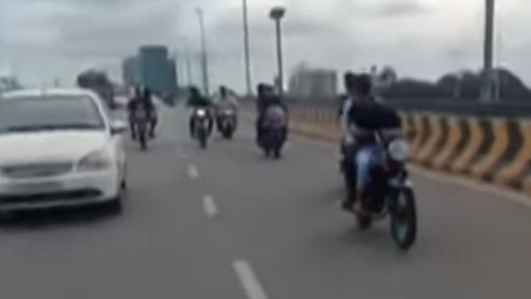 ಬೆಂಗಳೂರಿನಲ್ಲಿ ವ್ಹೀಲಿಂಗ್ ಮಾಡಿ ತಗ್ಲಾಕಿಕೊಂಡ ಪುಂಡರು