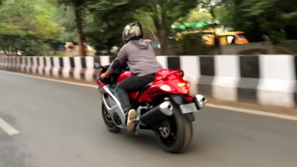 ಸುಜುಕಿ ಹಯಾಬುಸಾ ಬೈಕ್ನಂತೆ ಮಾಡಿಫೈಗೊಂಡ ಡಾಮಿನರ್ 400
