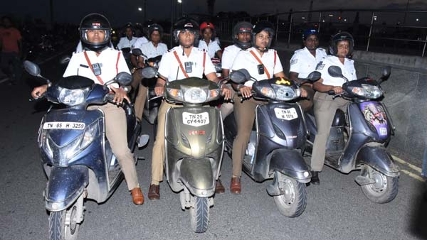 ಗಸ್ತು ನಿರ್ವಹಣೆಗೆ ಚೆನ್ನೈ ಪೊಲೀಸ್ ಪಡೆ ಸೇರಿದ ಇ-ಸ್ಕೂಟರ್