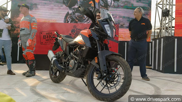 ಇಂಡಿಯಾ ಬೈಕ್ ವೀಕ್ನಲ್ಲಿ ಅನಾವರಣಗೊಂಡ ಕೆಟಿಎಂ 390 ಅಡ್ವೆಂಚರ್