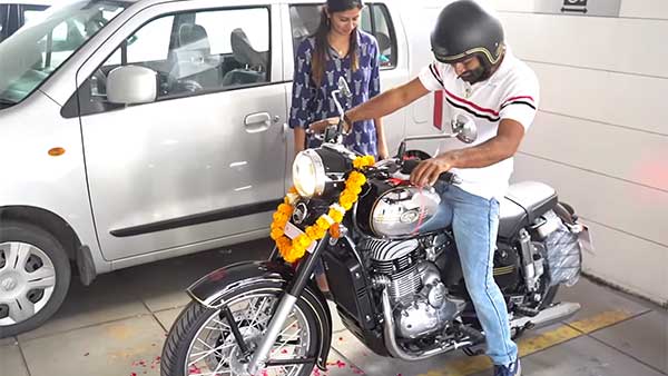 ಗಂಡನಿಗೆ ಸರ್ಪ್ರೈಸ್ ಗಿಫ್ಟ್ ನೀಡಿದ ಹೆಂಡತಿ..!