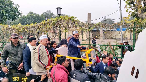 ಕೇಜ್ರಿವಾಲ್ ನಾಮಪತ್ರ ಸಲ್ಲಿಕೆಗೆ ಸಿದ್ಧವಾಯ್ತು ಹೊಸ ಮಾಡಿಫೈ ಕಾರು