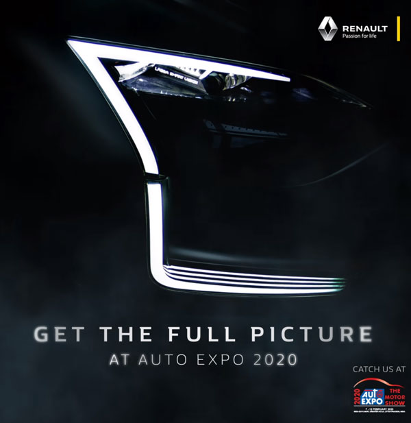 ಆಟೋ ಎಕ್ಸ್ಪೋ 2020: ಅನಾವರಣಗೊಳ್ಳಲಿದೆ ರೆನಾಲ್ಟ್ ಹೊಸ ಕಂಪ್ಯಾಕ್ಟ್ ಎಸ್ಯುವಿ..!