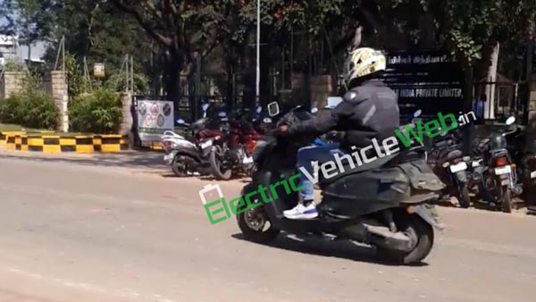 ಮೊದಲ ಬಾರಿಗೆ ಸ್ಪಾಟ್ ಟೆಸ್ಟ್ ನಲ್ಲಿ ಕಂಡು ಬಂದ ಟಿವಿಎಸ್ ಎಲೆಕ್ಟಿಕ್ ಸ್ಕೂಟರ್