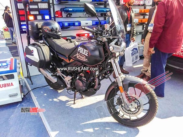ಪೊಲೀಸ್ ಬೈಕ್ ಮಾದರಿಯಲ್ಲಿ ಮಿಂಚಿದ ಮಾಡಿಫೈ ಹೀರೋ ಎಕ್ಸ್ಪಲ್ಸ್ 200ಟಿ