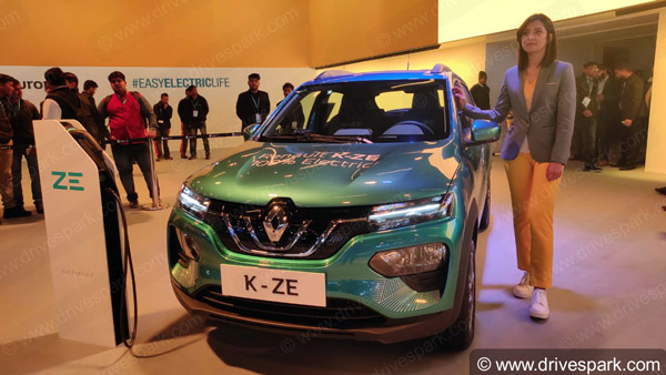 ಆಟೋ ಎಕ್ಸ್ಪೋ 2020: ಎಲೆಕ್ಟ್ರಿಕ್ ರೂಪದಲ್ಲಿ ಅನಾವರಣವಾಯ್ತು ರೆನಾಲ್ಟ್ ಕ್ವಿಡ್