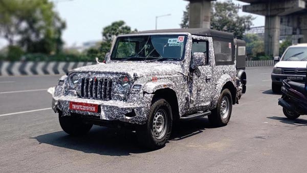 ಸ್ಪಾಟ್ ಟೆಸ್ಟ್ನಲ್ಲಿ ಕಾಣಿಸಿಕೊಂಡ 2020ರ ಮಹೀಂದ್ರಾ ಥಾರ್