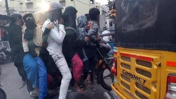 ಬೈಕ್ ಪೆಟ್ರೋಲ್ ಟ್ಯಾಂಕ್ ಮೇಲೆ ಮಕ್ಕಳನ್ನು ಕೂರಿಸಿ ಕರೆದೊಯ್ಯುವ ಪೋಷಕರೇ ಎಚ್ಚರ..!