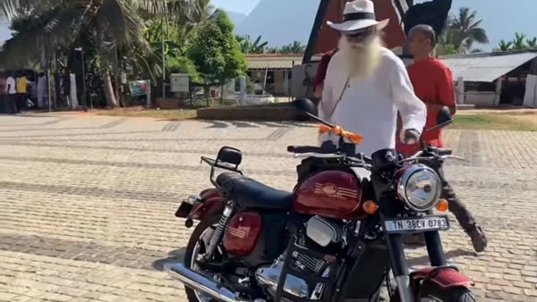 ಕರೋನಾ ವೈರಸ್ ಭೀತಿಯ ನಡುವೆಯೇ ಜಗ್ಗಿ ವಾಸುದೇವ್ ಜಾಲಿ ರೈಡ್
