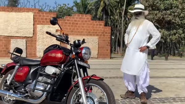 ಕರೋನಾ ವೈರಸ್ ಭೀತಿಯ ನಡುವೆಯೇ ಜಗ್ಗಿ ವಾಸುದೇವ್ ಜಾಲಿ ರೈಡ್