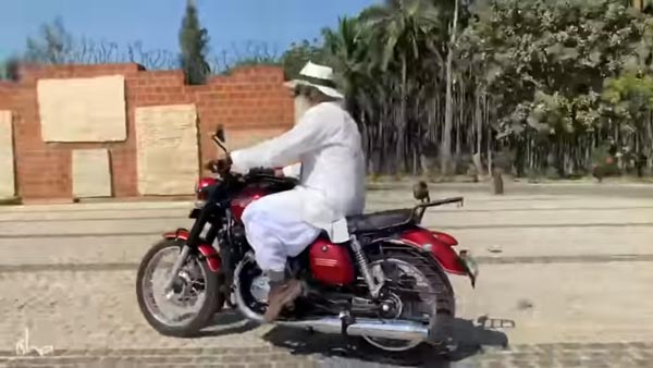 ಕರೋನಾ ವೈರಸ್ ಭೀತಿಯ ನಡುವೆಯೇ ಜಗ್ಗಿ ವಾಸುದೇವ್ ಜಾಲಿ ರೈಡ್