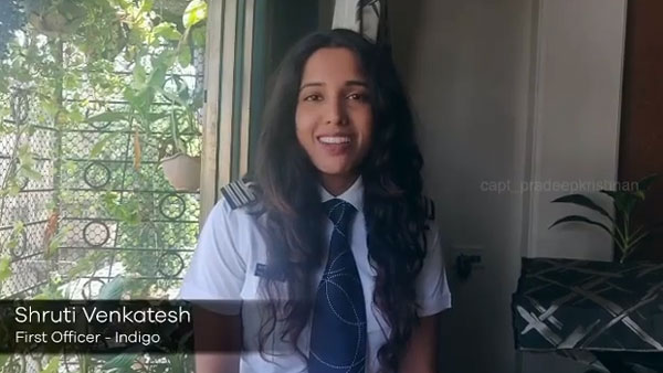 ಸಹೊದ್ಯೋಗಿಗಳಲ್ಲಿ ವಿಶ್ವಾಸ ಮೂಡಿಸಿದ ಪೈಲಟ್