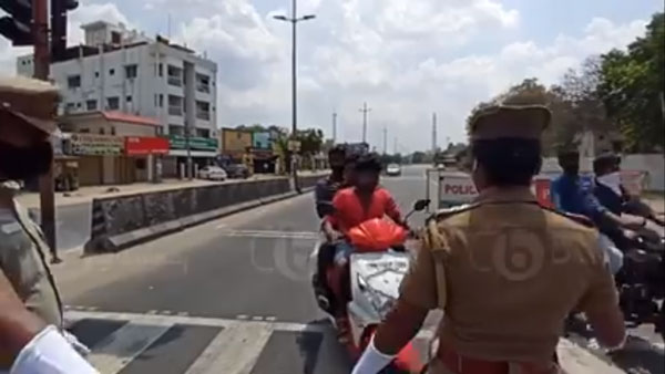 ವಾಹನ ಸವಾರರೇ ಜೋಕೆ, ವಿನಾಕಾರಣ ಹೊರಗೆ ಬಂದರೆ ಸೋಂಕಿತನ ಜೊತೆಗಿರಬೇಕಾದಿತು..!