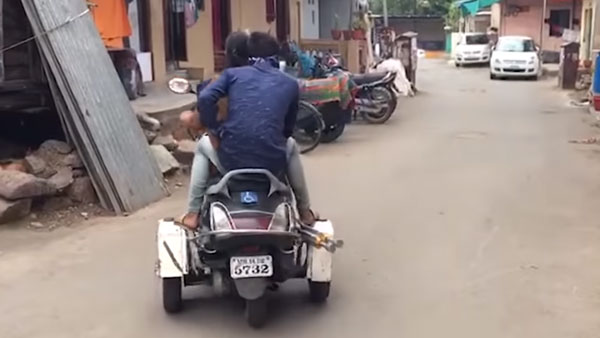 ಲಾಕ್ಡೌನ್ ಎಫೆಕ್ಟ್: ಮಗನನ್ನು ಕರೆತರಲು 1,400 ಕಿ.ಮೀ ಸ್ಕೂಟರ್ ಸವಾರಿ ಮಾಡಿದ ದಿವ್ಯಾಂಗ ಮಹಿಳೆ..!