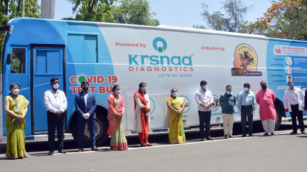 ಕರೋನಾ ಪರೀಕ್ಷಿಸಲು ಬಂತು ಮೊಬೈಲ್ ಟೆಸ್ಟಿಂಗ್ ಸೆಂಟರ್