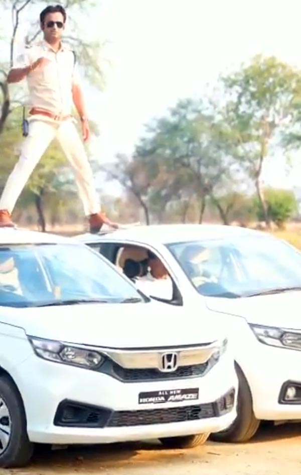 ಸಿನಿಮಾ ಶೈಲಿಯಲ್ಲಿ ಸ್ಟಂಟ್ ಮಾಡಿ ದಂಡ ತೆತ್ತ ಪೊಲೀಸ್ ಅಧಿಕಾರಿ..!