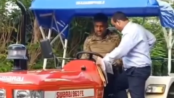 ಲಾಕ್ಡೌನ್ ಎಫೆಕ್ಟ್: ಹೊಸ ವಾಹನದಲ್ಲಿ ಕಾಣಿಸಿಕೊಂಡ ಎಂಎಸ್ ಧೋನಿ