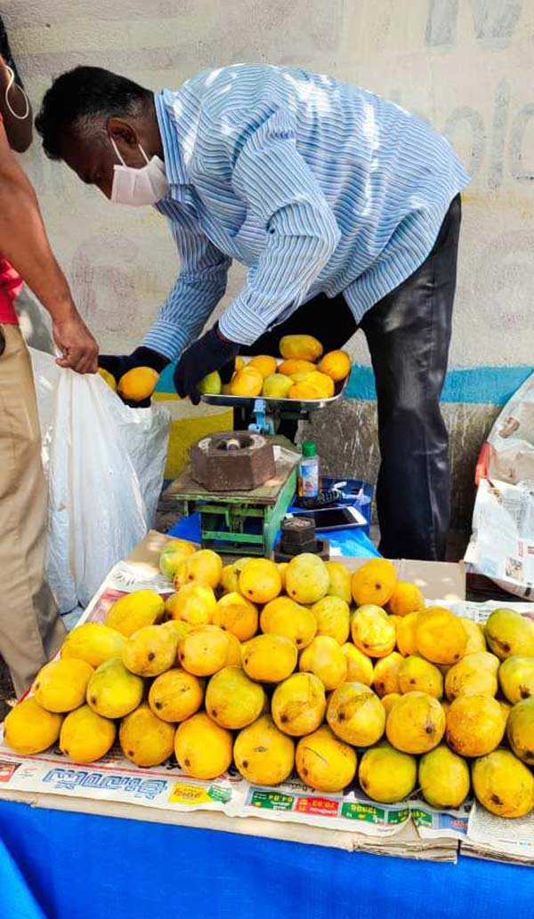 ಹಣ್ಣು ವ್ಯಾಪಾರಿಗಳಾದ ಕ್ಯಾಬ್ ಚಾಲಕರು